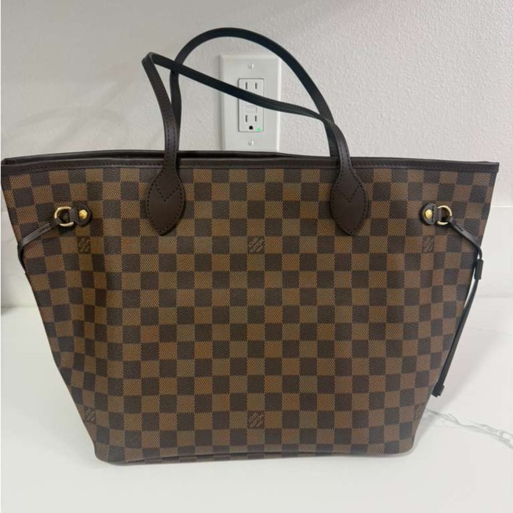 Louis Vuitton Brown Checkered Tote